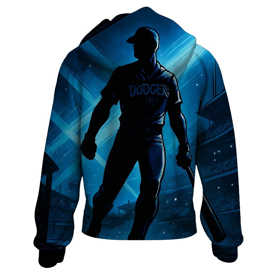 Moonlit Dugout Hero Frame premium hoodies