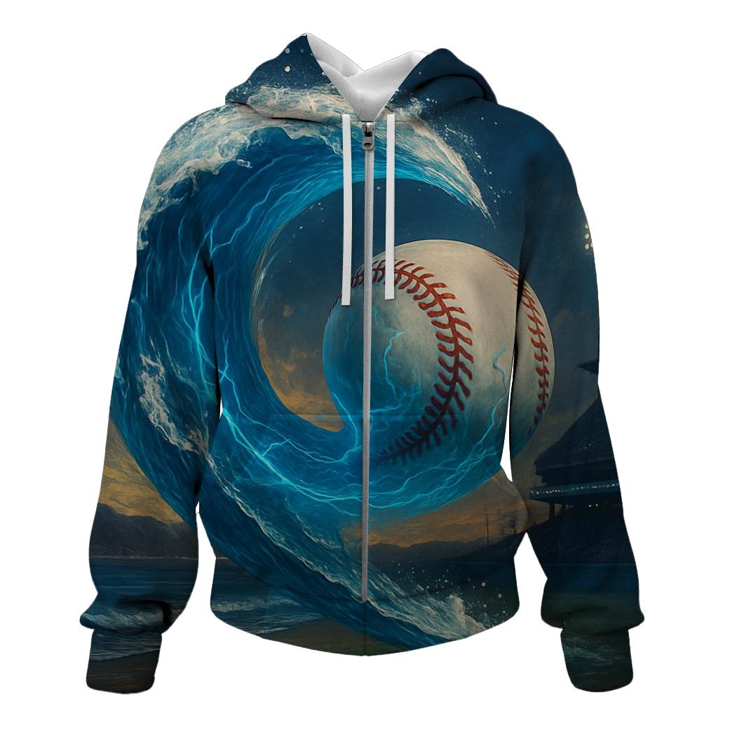 Coastline Curveball Mirage custom hoodies