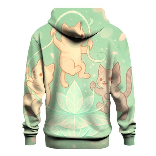 Crystal Garden Cat Carousel heavyweight hoodies