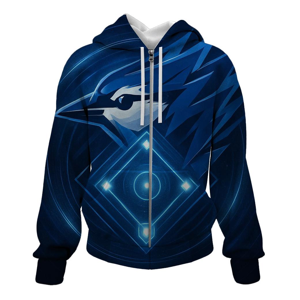 Diamond Pulse In Blue Jays Motion hoodie trends