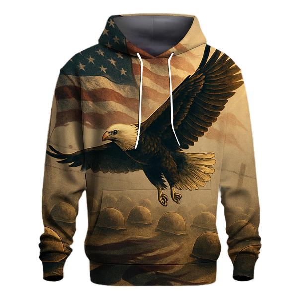 Silent Watch Over Freedom zip-up hoodies