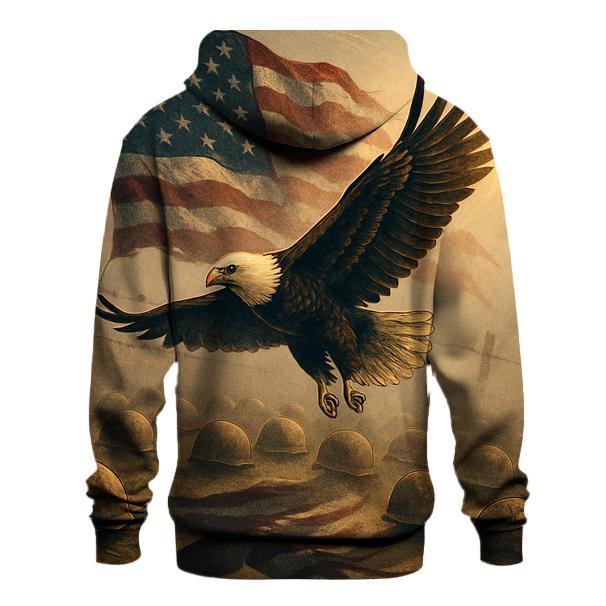 Silent Watch Over Freedom zip-up hoodies
