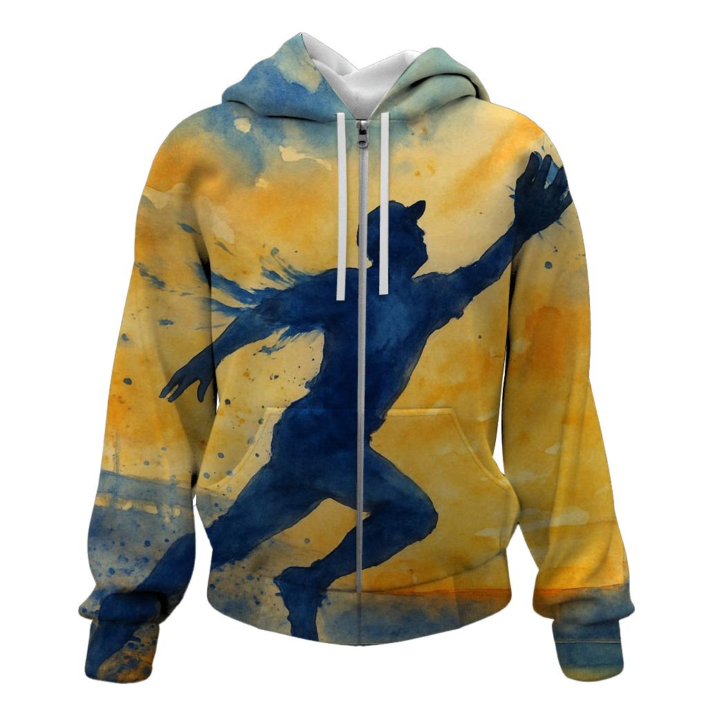 Blue Jays Sunset Outfield Glide hoodie trends