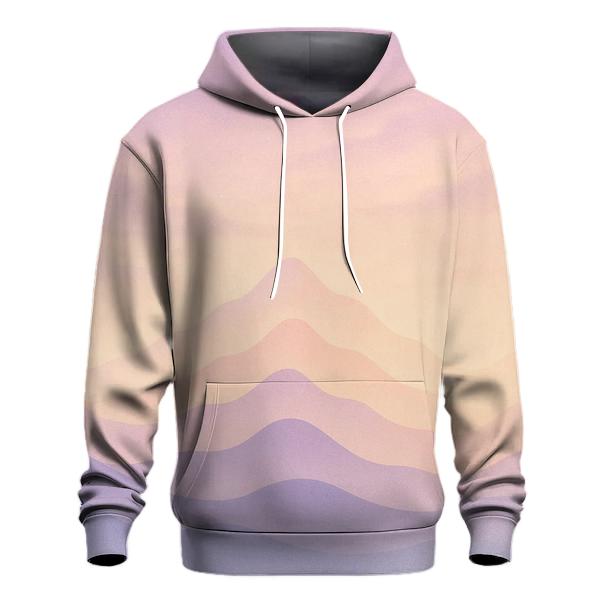 Pastel Mist Mountain Lullaby pullover hoodies