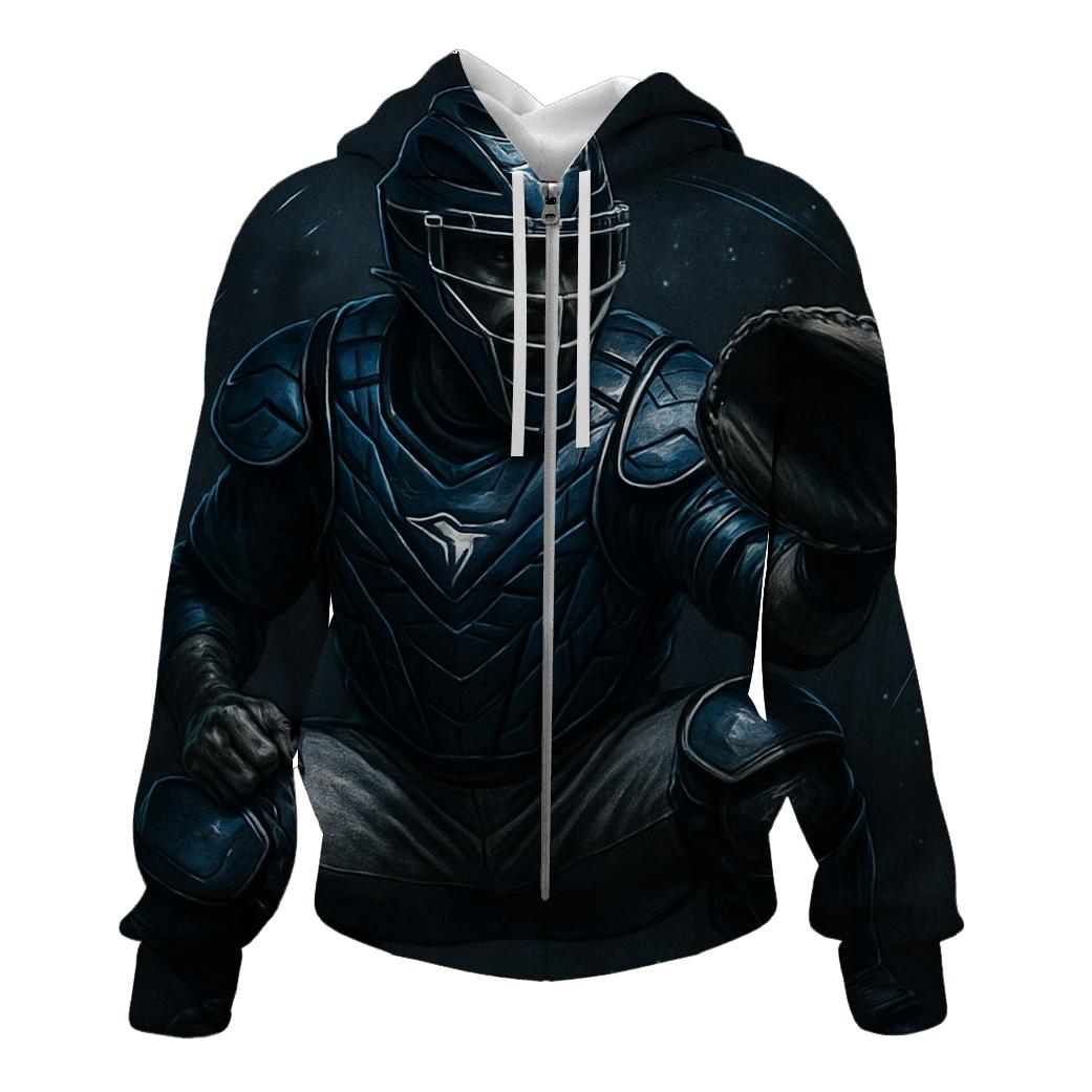 Steel Wing Blue Jays Catcher Guard pullover hoodies