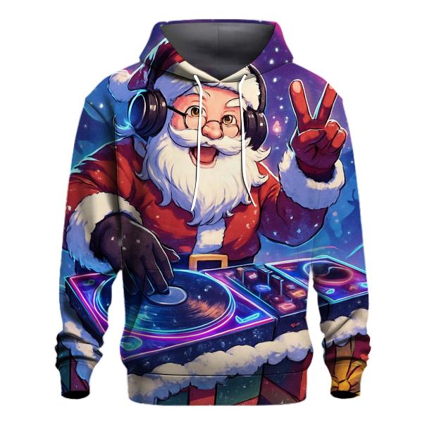 Santa DJ Blizzard Drop custom hoodies