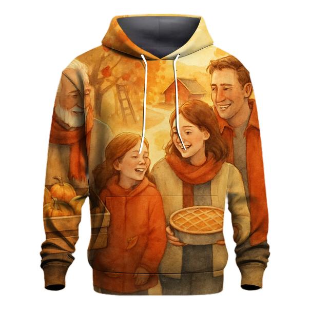 Golden Hour Orchard Gratitude Walk heavyweight hoodies