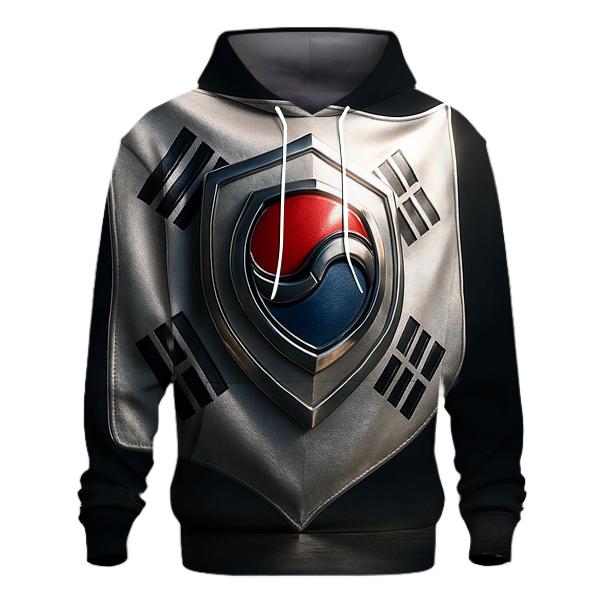 Metal Crest South Korea zip-up hoodies
