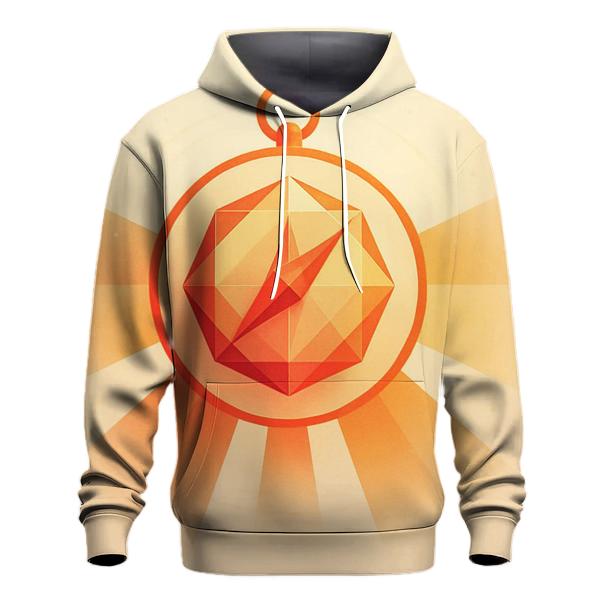 Golden Hour Prism Compass hoodie trends