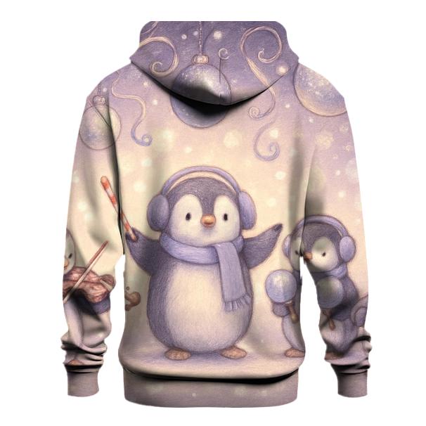 Penguin Orchestra Under Hanging Ornaments designer hoodies