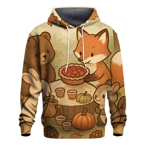 Woodland Harvest Banquet Circle hoodies fashion