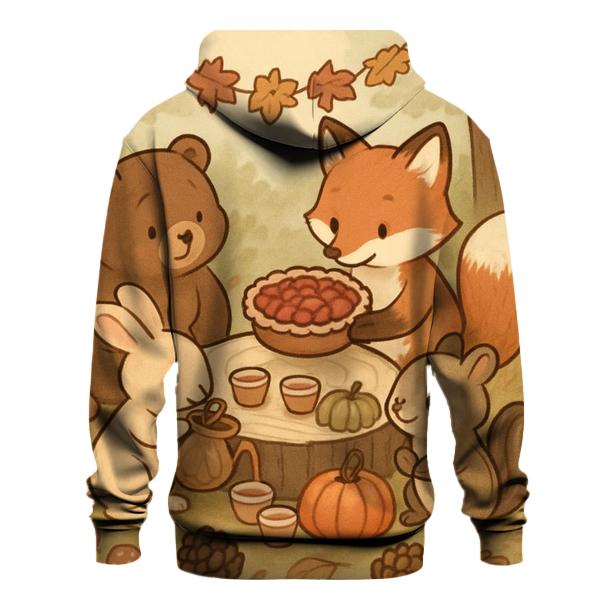 Woodland Harvest Banquet Circle hoodies fashion