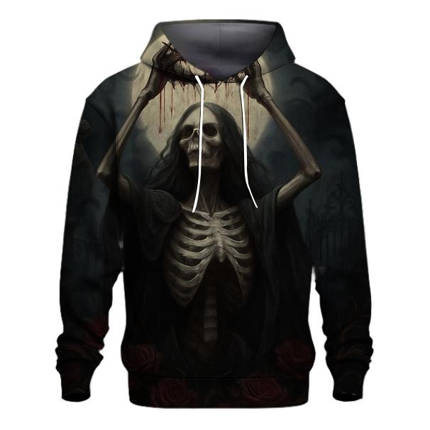 Crown Of The Bleeding Briar Empress zip-up hoodies