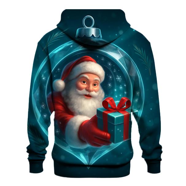 Crystal Ornament Portal Santa premium hoodies
