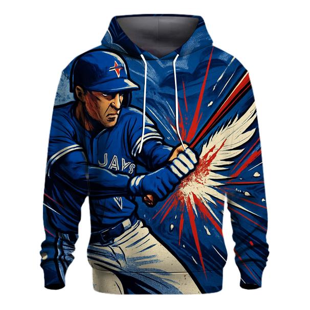 Sky Breaker Blue Jays Slugger premium hoodies