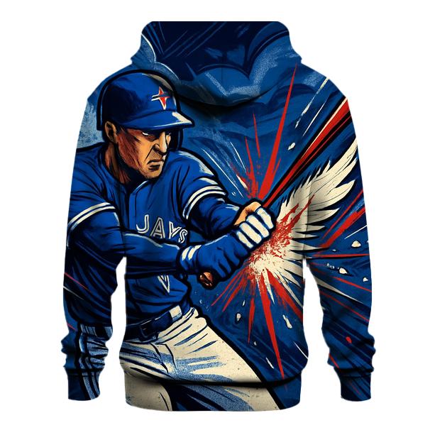 Sky Breaker Blue Jays Slugger premium hoodies
