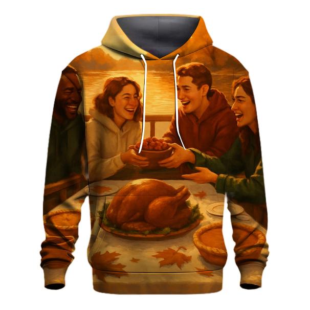 Autumn Riverboat Thankful Gathering lightweight hoodies