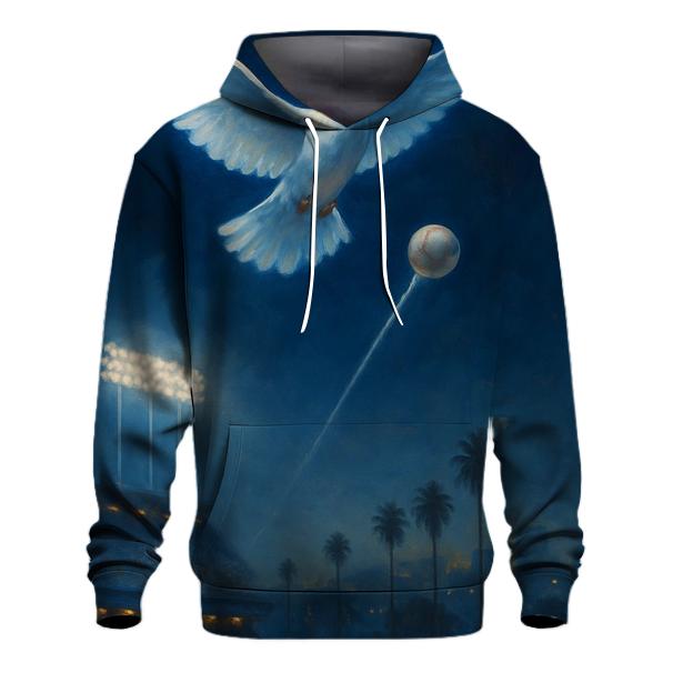 Dove Over Floodlit Field hoodie trends