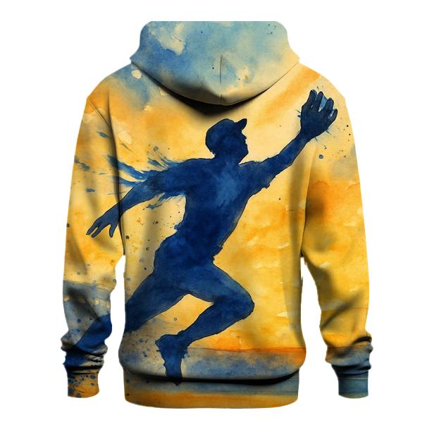 Blue Jays Sunset Outfield Glide printed hoodies