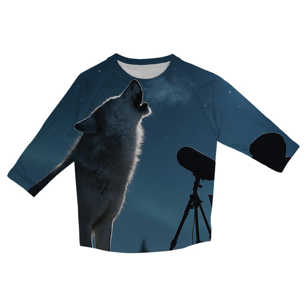 Night Howl Measured By Bioacoustics Team trendy 3/4 sleeve tops