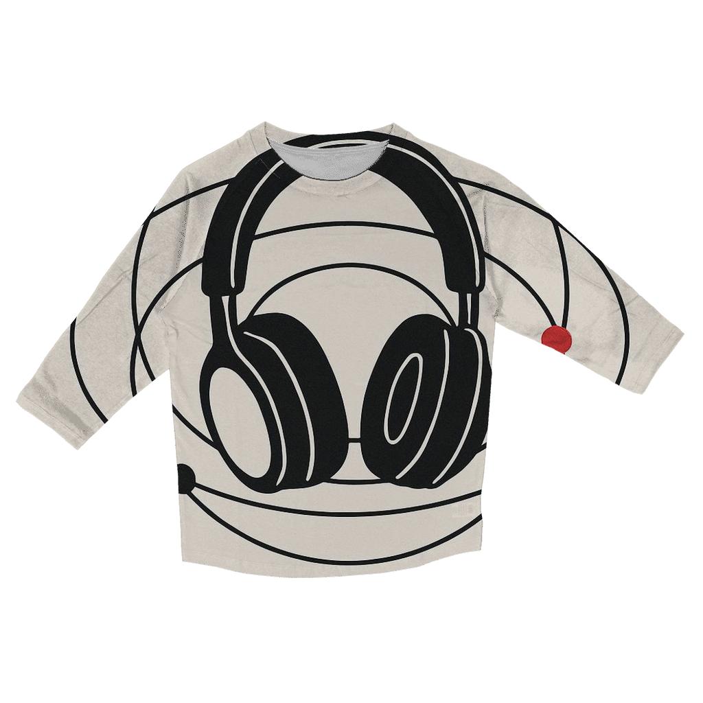 Headphones Orbit Diagram stylish quarter sleeve tops