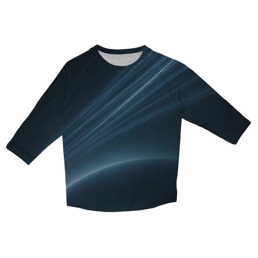 Magnetotail Sheet Nightside Glow stylish quarter sleeve tops