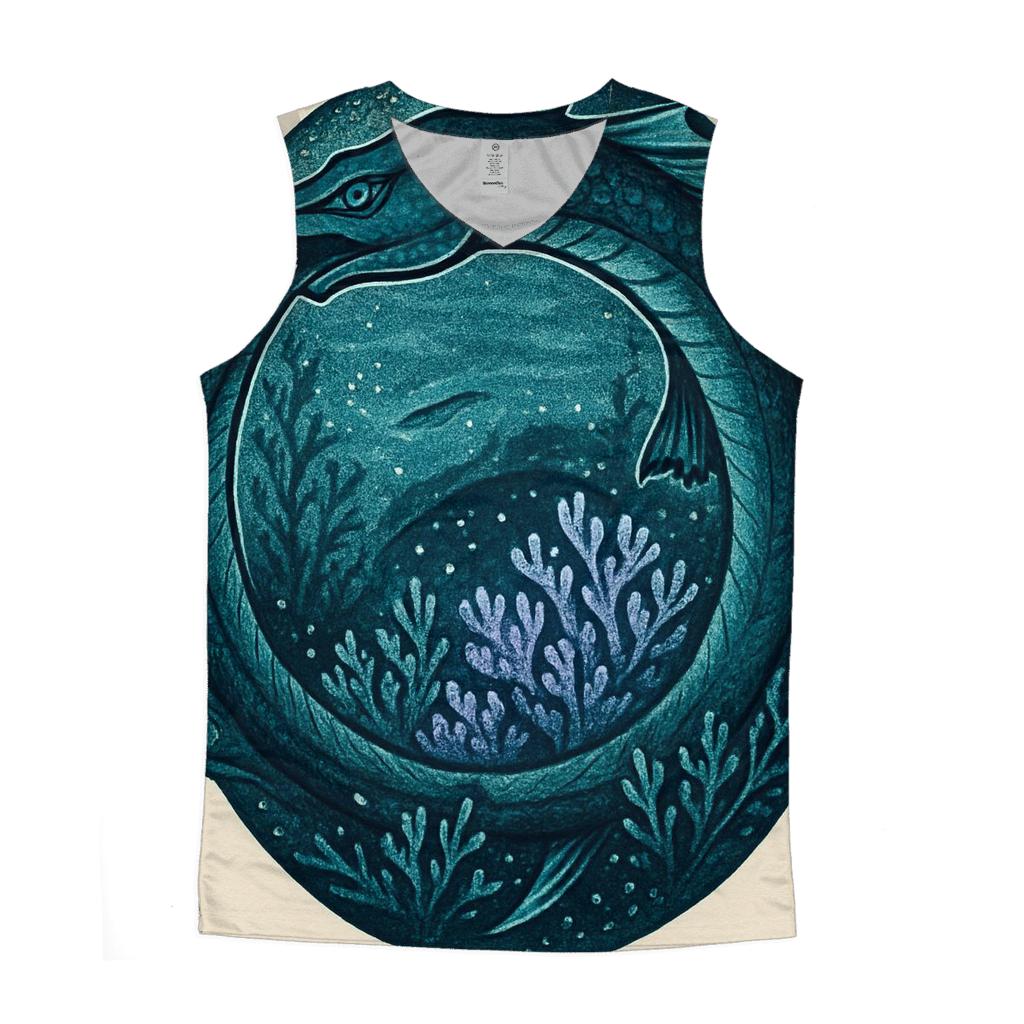Aurora Reef Ouroboros stylish racerback tanks