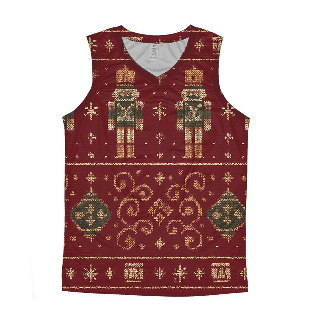 Nutcracker Nebula March Design stylish racerback tanks