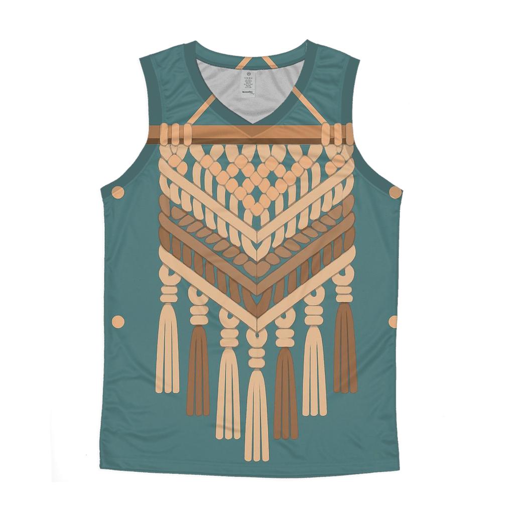 Macrame Wall Hanging Symmetry casual summer tank tops