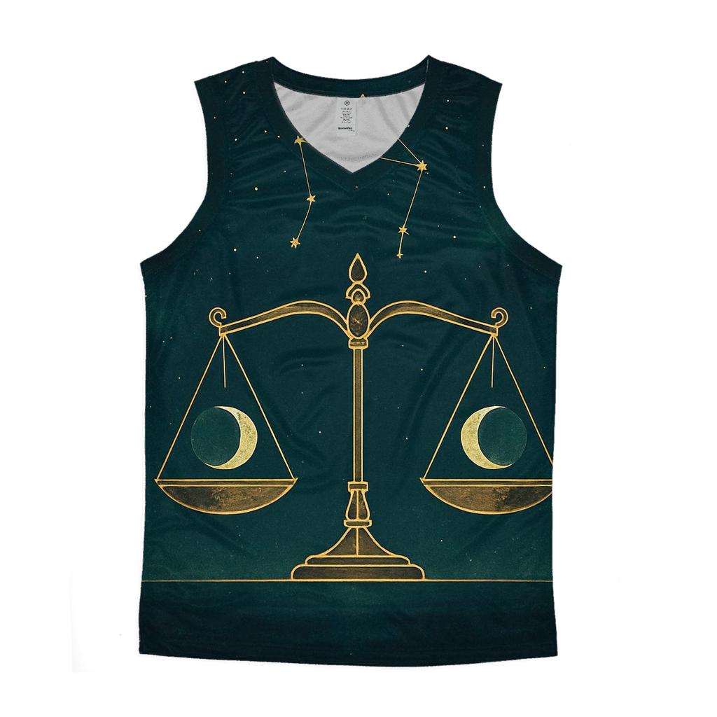 Libra Equinox Balance Moon Phases personalized athletic tanks