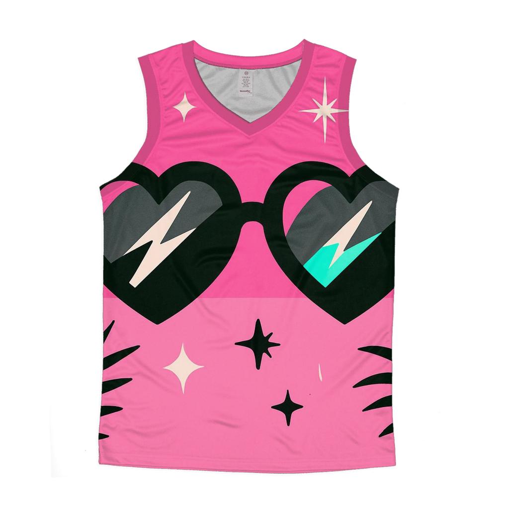 Chrome Heart Sunglasses Pop cotton sleeveless tops