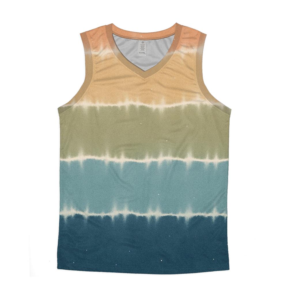 Horizon Stripe Planetary Atmospheres stylish racerback tanks