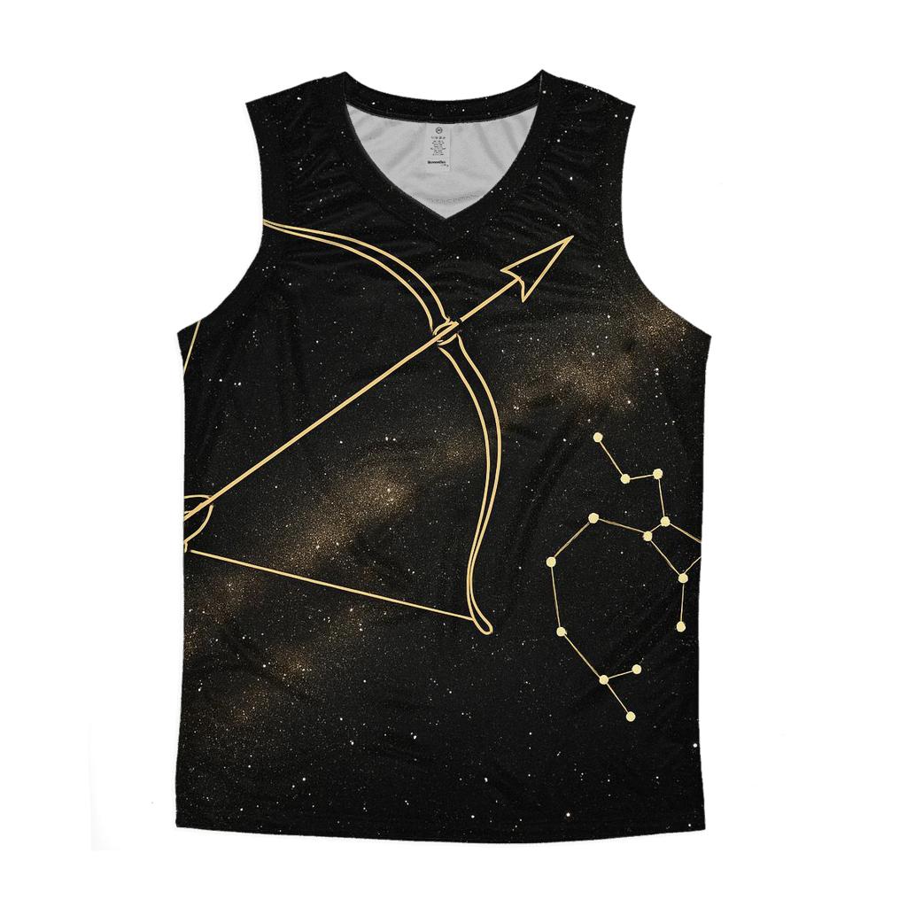 Sagittarius Archer Milky Way Aim custom tank tops