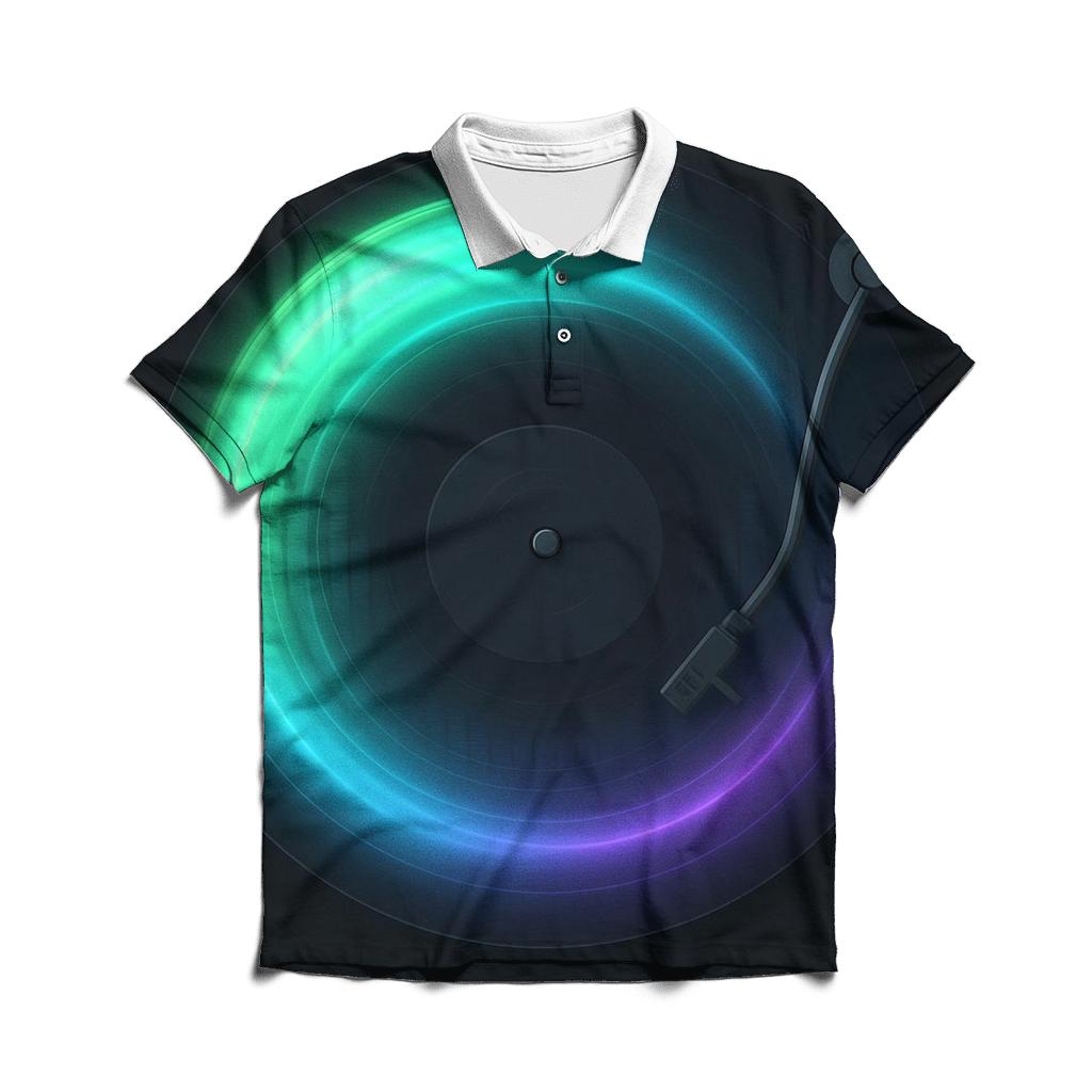 Turntable Aurora Arc premium cotton polo shirts