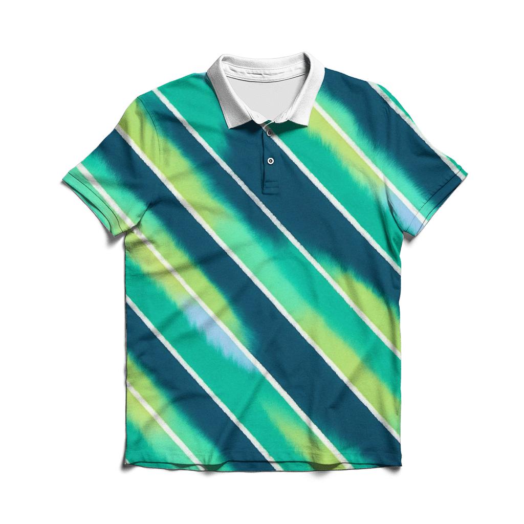 Arashi Aurora Diagonal Pole Wrap custom polo shirts