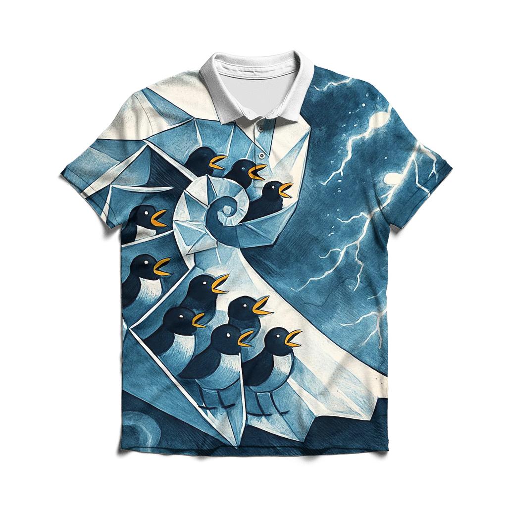 Paper Nautilus Storm Choir classic pique polos
