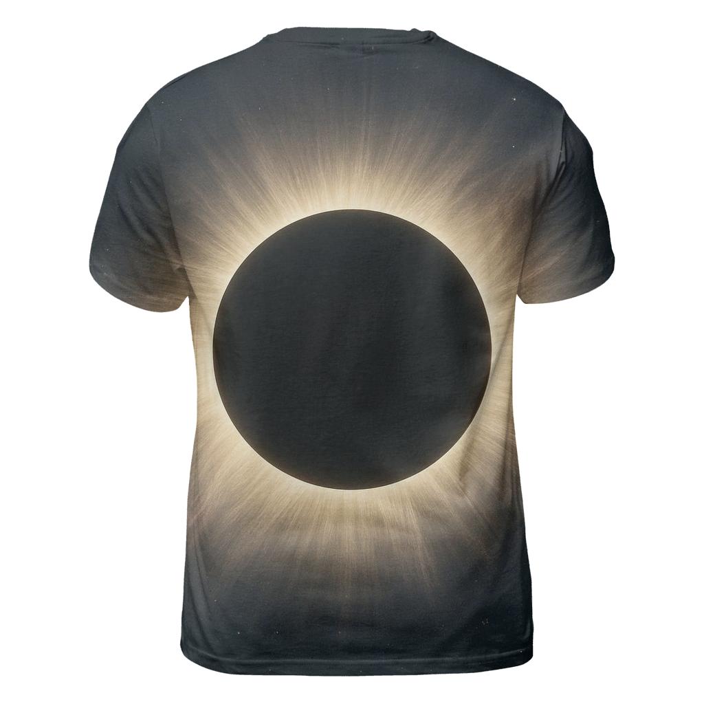 Eclipse Corona Petal Plumes designer pattern shirts