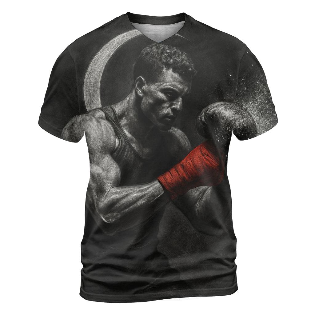 Lunar Crest Boxing Uppercut personalized full print shirts