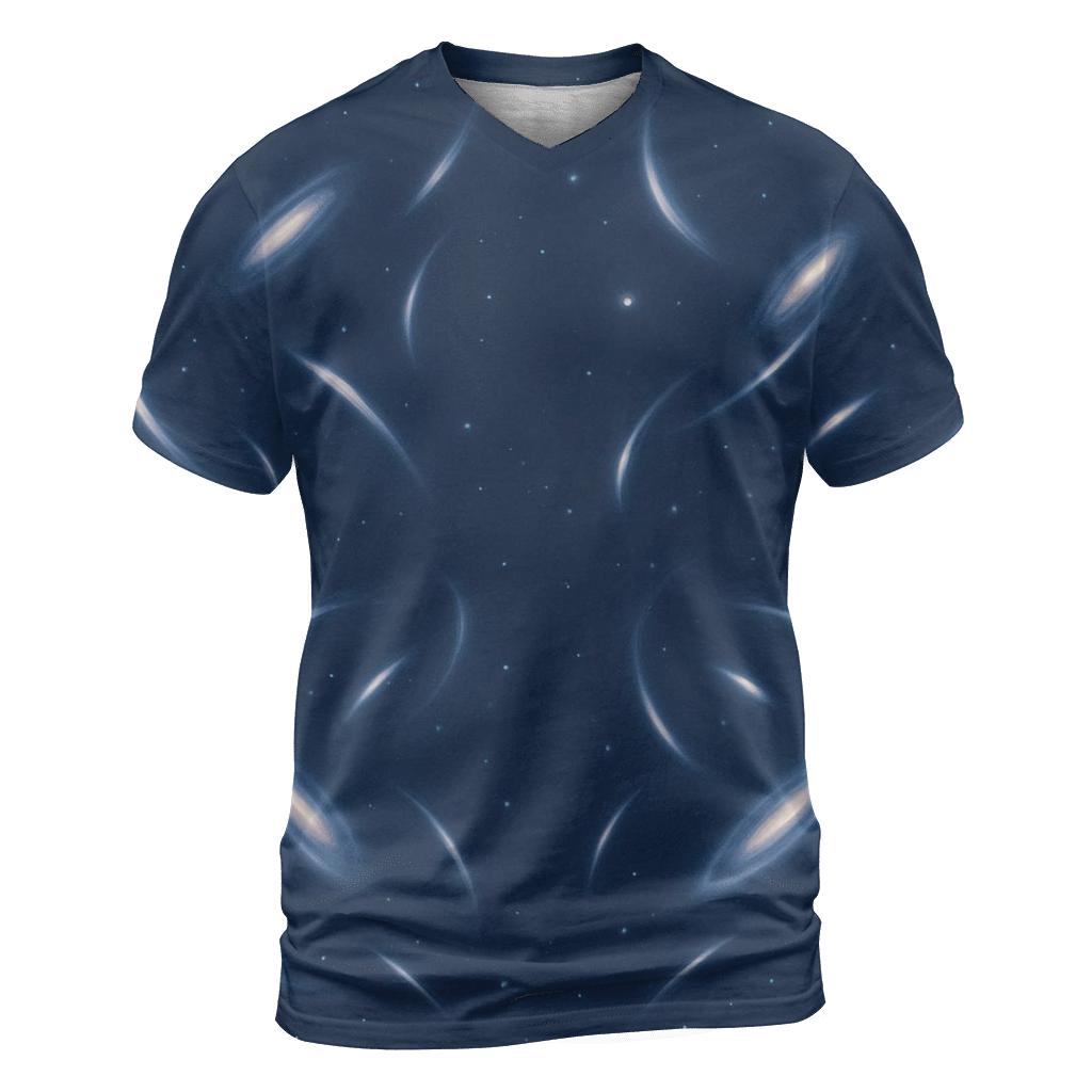 Gravitational Lens Arc Garden artistic all-over print tops
