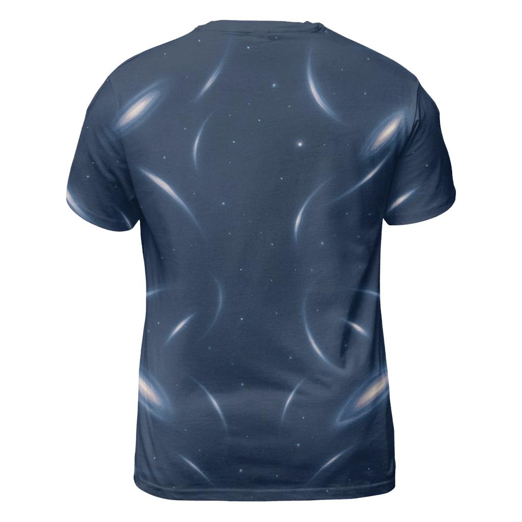 Gravitational Lens Arc Garden artistic all-over print tops
