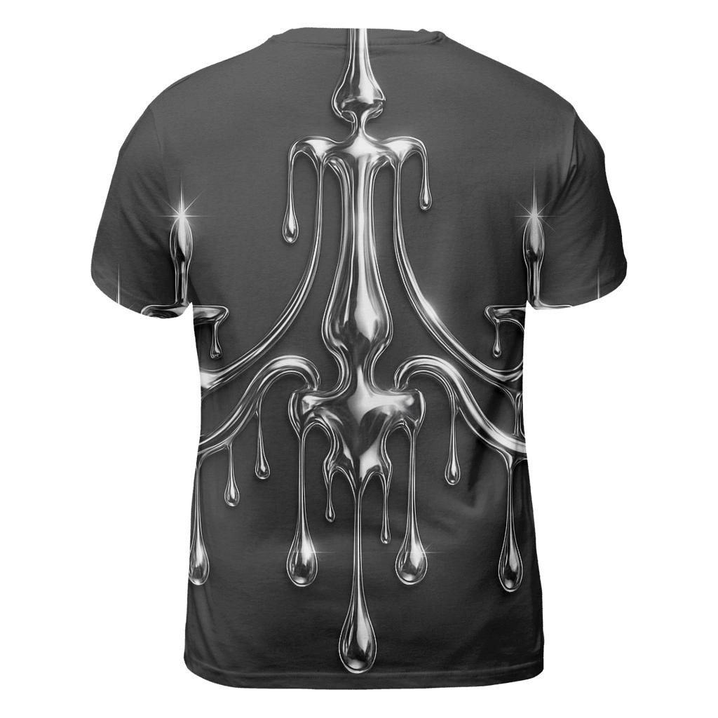 Chrome Drip Chandelier designer pattern shirts