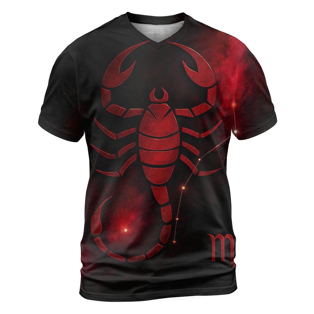 Scorpio Stinger Galactic Emblem statement graphic shirts