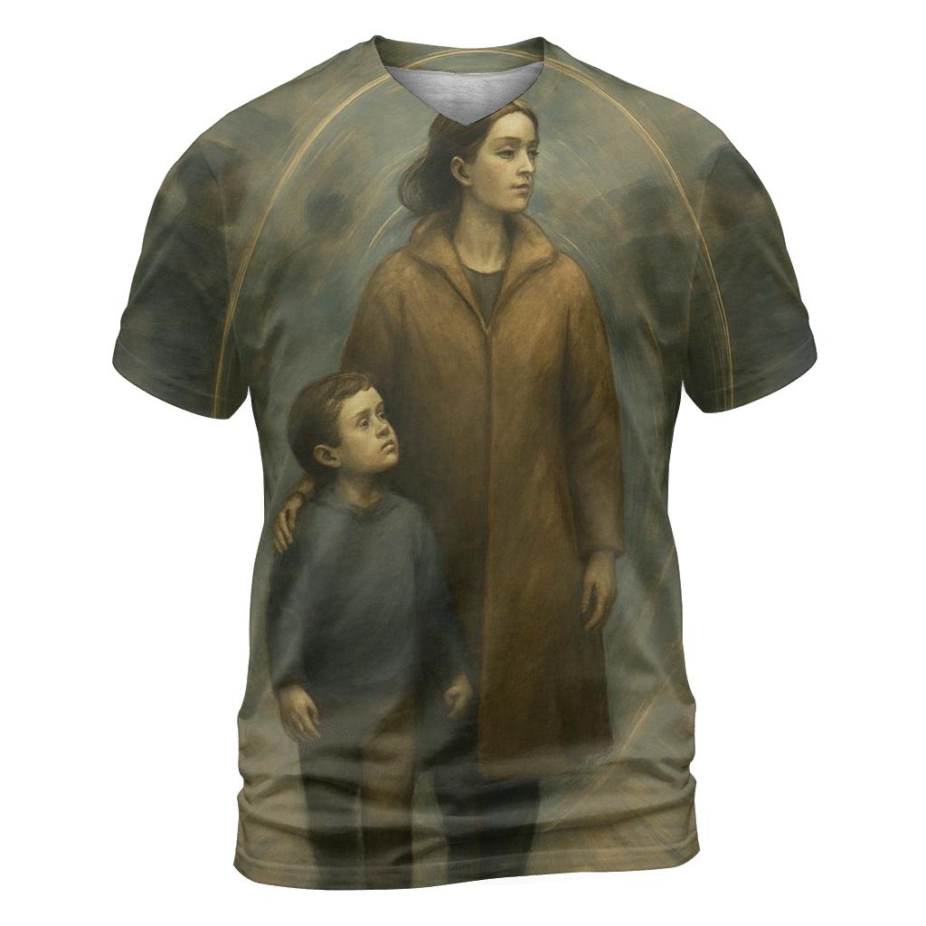 The Quiet Armor A Mothers Strength Without Display creative print fashion shirts