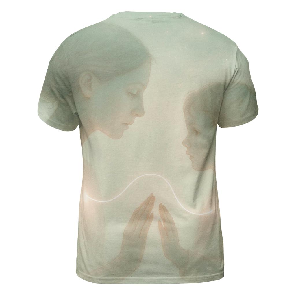 The Thread Between Heartbeats A Bond That Does Not Fray creative print fashion shirts