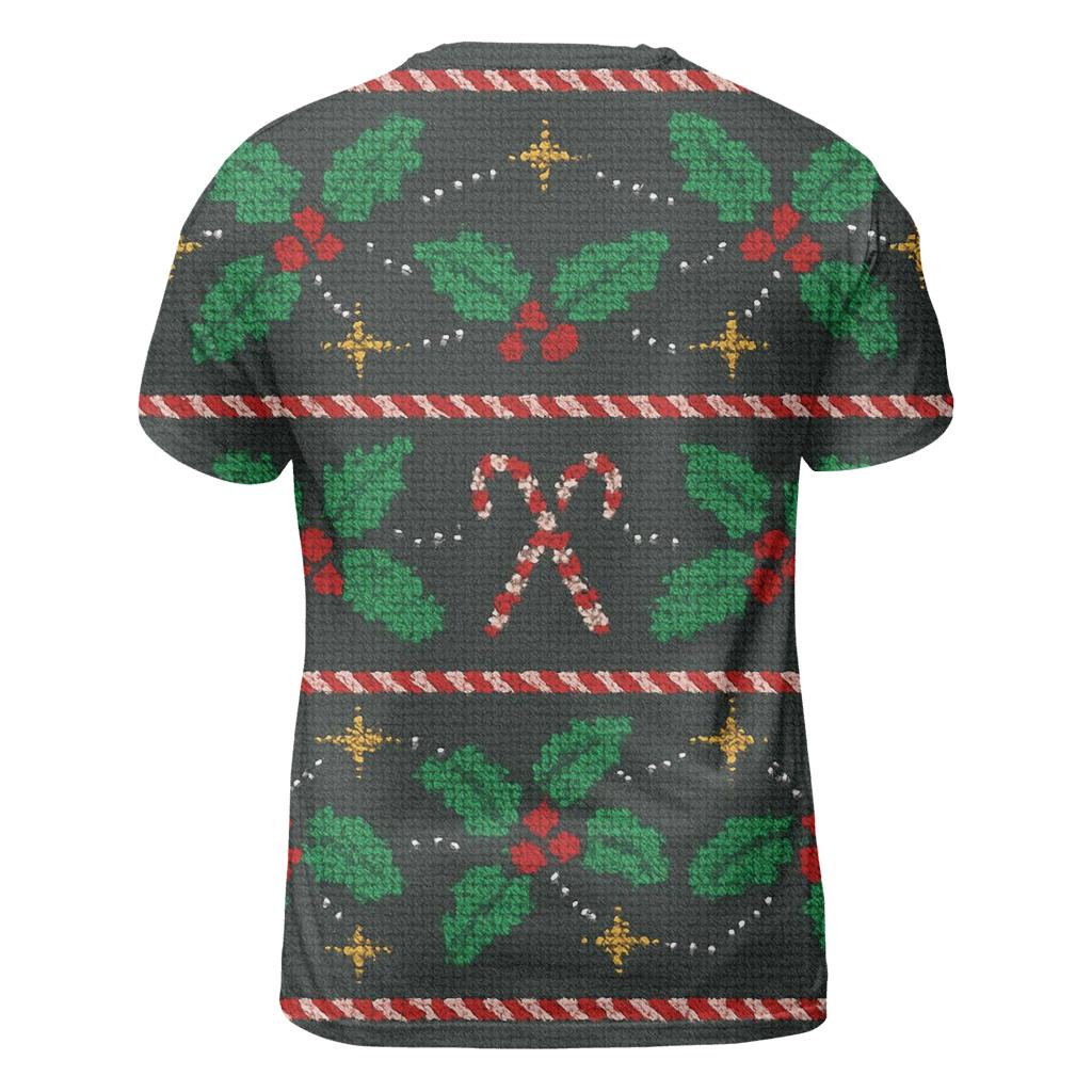 Holly Star Map Tapestry Design vibrant all-over design tees