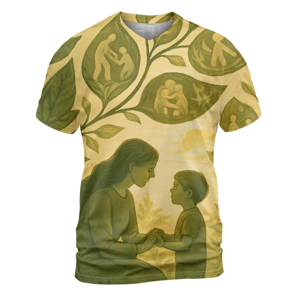 The Garden She Grows In Us Lessons That Bloom Slowly vibrant all-over design tees