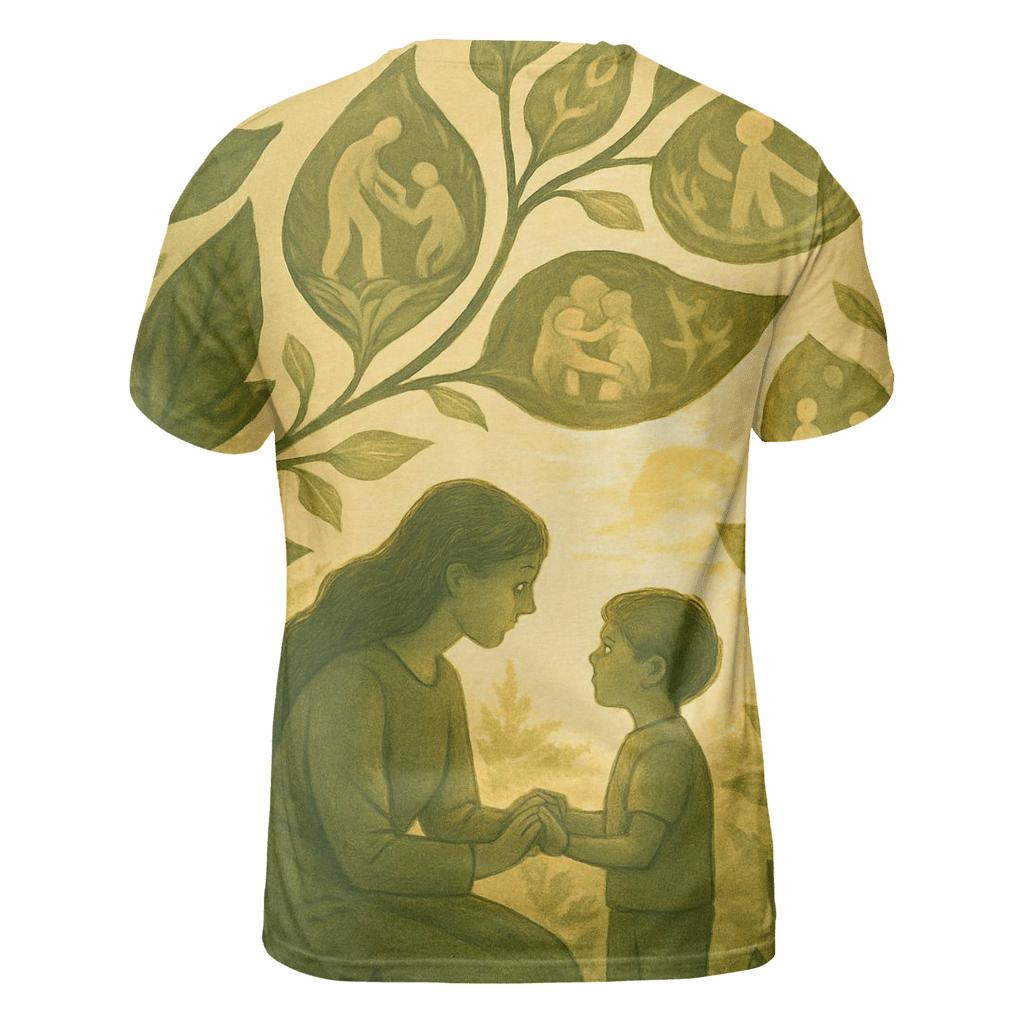 The Garden She Grows In Us Lessons That Bloom Slowly vibrant all-over design tees