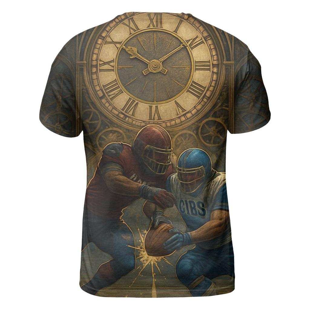 Clockwork Cathedral Field Braves Versus Cubs artistic all-over print tops