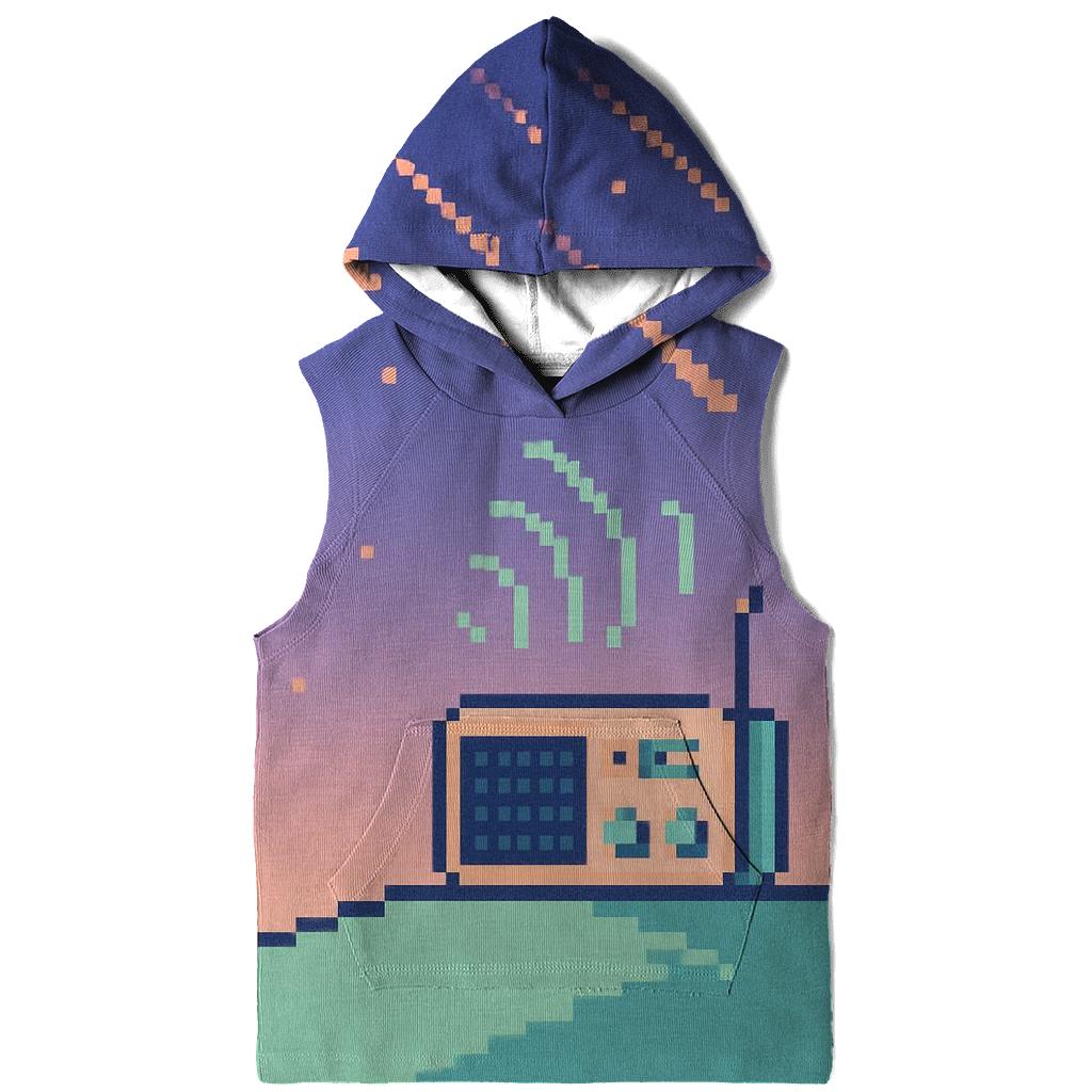 Pixel Radio Meteor Shower hoodie designs
