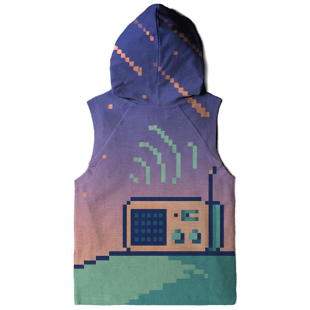Pixel Radio Meteor Shower hoodie designs
